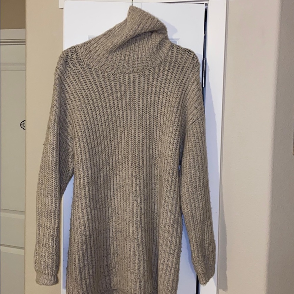Melrose High Neck Sweater Dress